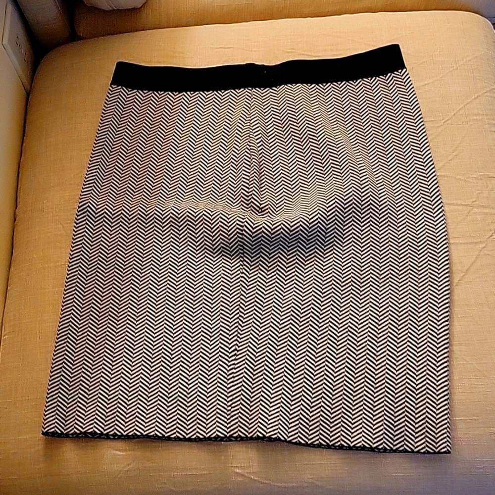 Thick Wool Pencil Skirt